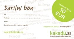 Darilni bon za 10 EUR