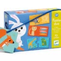 Djeco Puzzle Cosa mangiano gli animali 10 x 2 pezzi