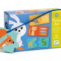 Djeco Puzzle Cosa mangiano gli animali 10 x 2 pezzi