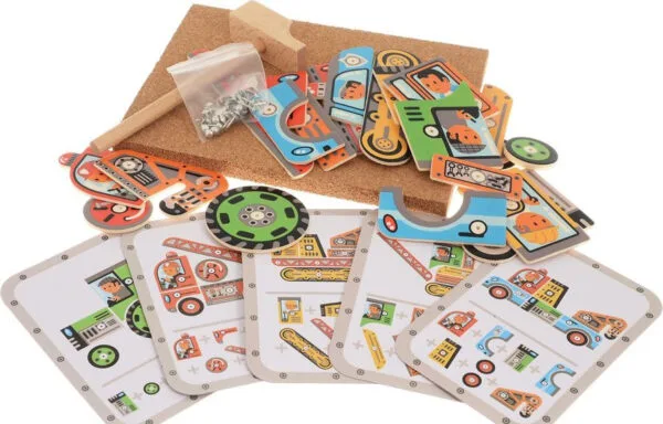 Djeco Fahrzeug-Hammer-Spiel