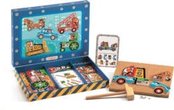Djeco Vehicle hammer game