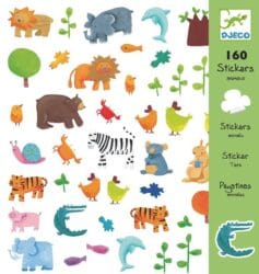 Djeco animal stickers