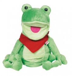 Goki Plüsch Frosch Handpuppe