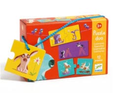 Djeco Duo Puzzle Opposites 12 x 2 pezzi