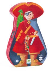 Djeco Puzzle dei pirati e dei tesori, 36 pezzi