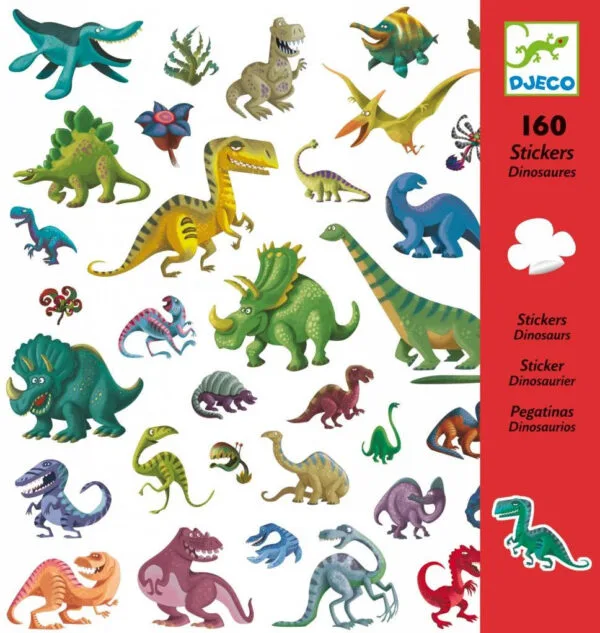 Djeco nalepke dinozavri