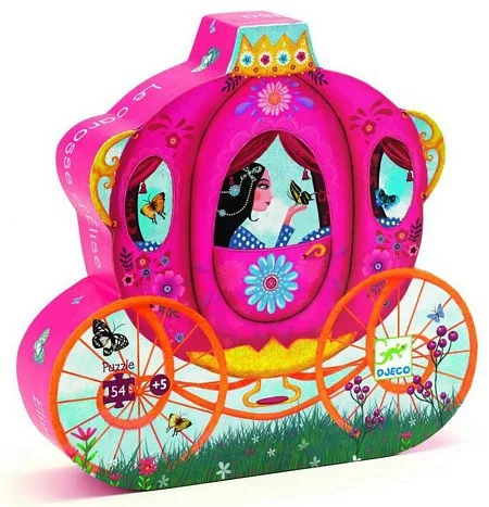 Djeco Puzzle Eliza's Kutsche, 54 Teile