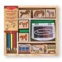 M&D Wooden stamps horses