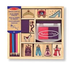 M&D Princesses wooden stamps