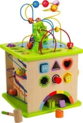Hape didaktična kocka Dežela 