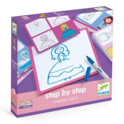 Djeco step by step drawing princesses 