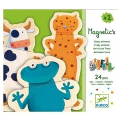 Djeco Magneti animali divertenti 24 pezzi