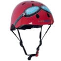 Kiddimoto S 48-53 cm Red Goggle otroška čelada