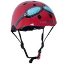 Casco per bambini Kiddimoto S 48-53 cm Red Goggle