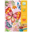 Djeco decora le farfalle con i glitter