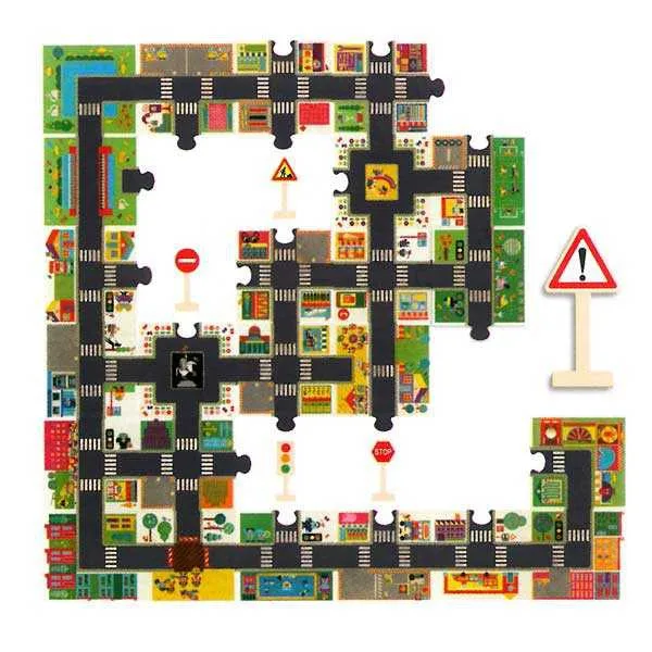 Djeco City, 24 pezzi