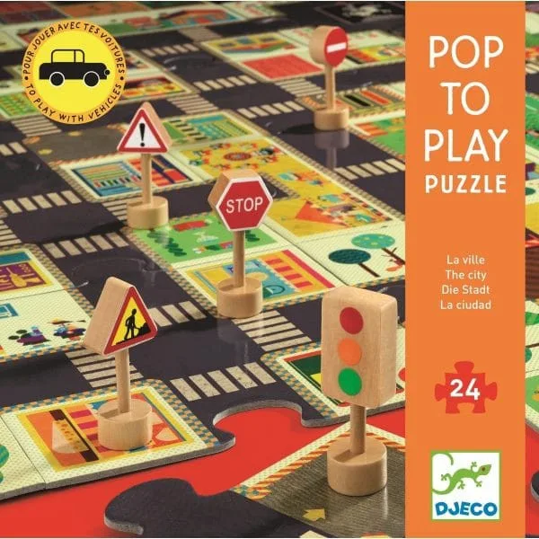 Djeco City, 24 pezzi
