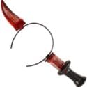 Maschera di carnevale Espa coltello in testa