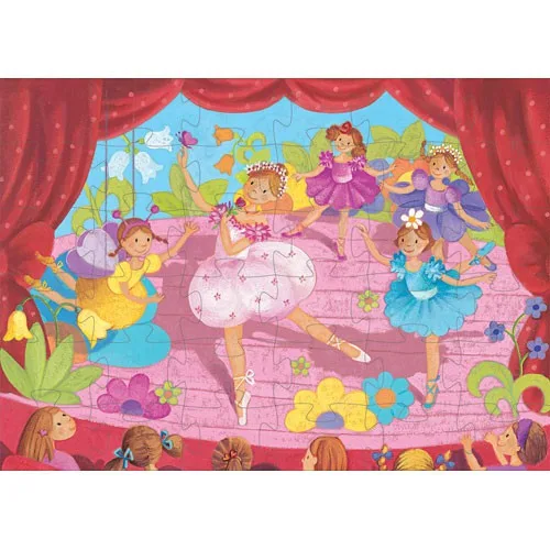Djeco Ballerina mit Blumen 36 Stück