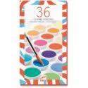 Pastelli acquerellabili Djeco set 36