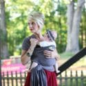 Boba WRAP ORGANIC elastic band Dark grey
