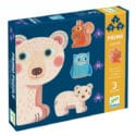 Djeco-Puzzle im Wald 9,12,16 Teile