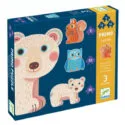 Djeco-Puzzle im Wald 9,12,16 Teile