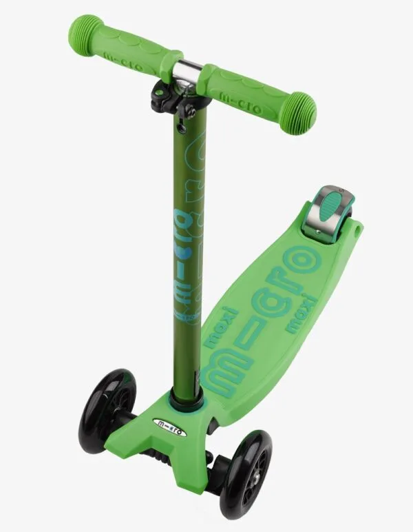 Scooter Micro Maxi Deluxe verde per bambini