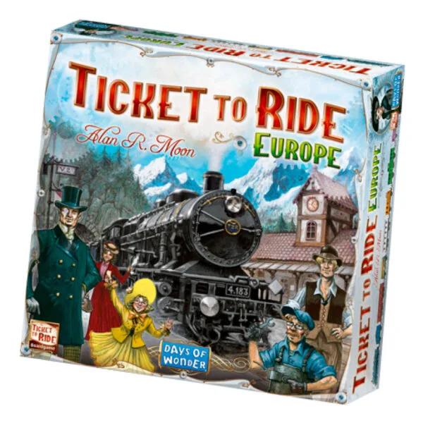 ČL družabna igra Ticket to ride Evropa (slo/hr/srb)