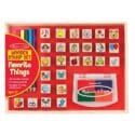 M&D wooden stamps favourite things