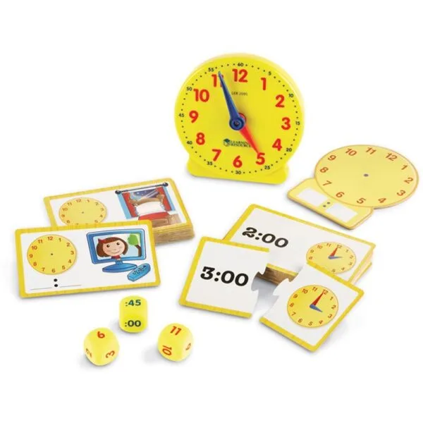 LR Aktivitätsset zum Erlernen der Uhr