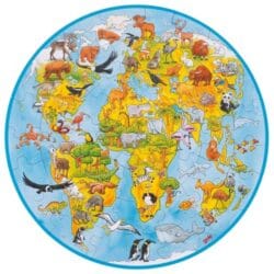 Goki Puzzle Welt XXL - 49 Teile