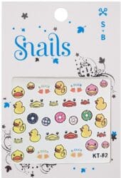 Snails nail stickers Quack Quack