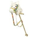 Goki Little White Horse on a Stick