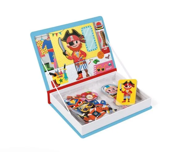  Janod Magnetisches Buch Jungenkleidung