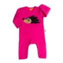 LipFish one-piece hedgehog pink