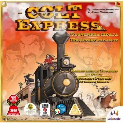 ČL Colt Express SLO gioco da tavolo