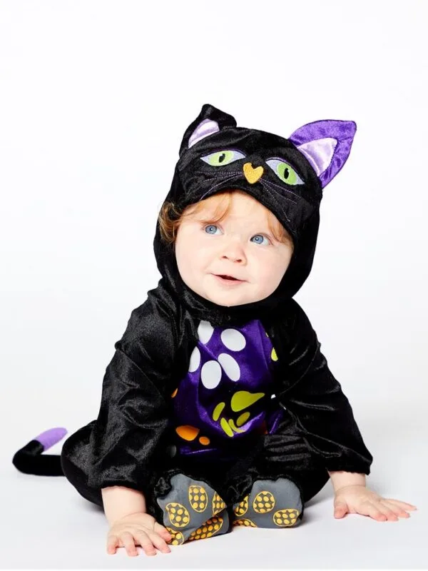 Costume di carnevale da gattina nera 