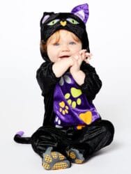 Costume di carnevale da gattina nera 