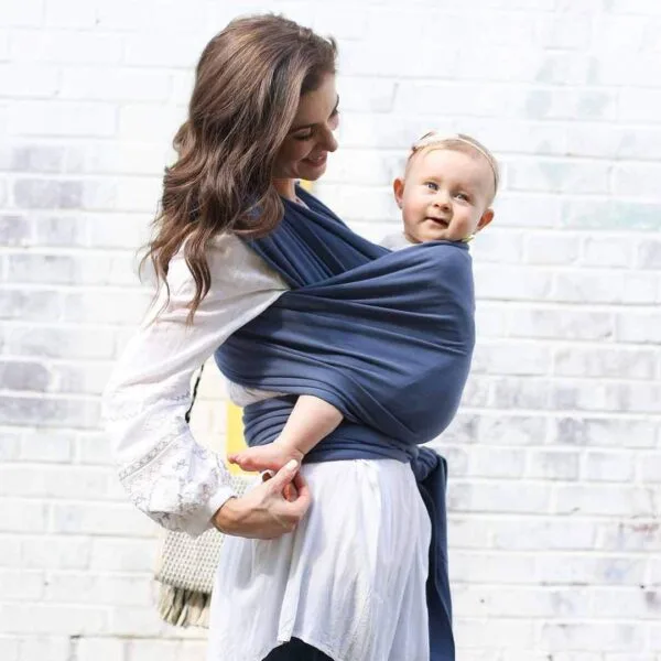 Boba WRAP Elastischer Riemen Vintage Blau