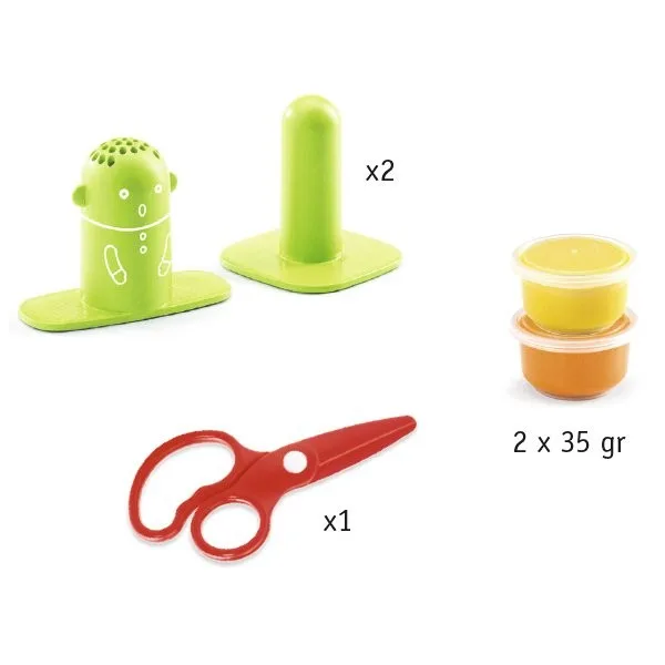 Djeco Plastilin Friseur Modellierung