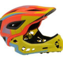 Kiddimoto M 53-57 cm Ikon 2in1 orange/gelb Kinderhelm