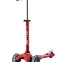 Micro Mini Deluxe LED Rosso Scooter per bambini