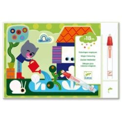 Djeco Magic Colouring Book Hidden in the Garden