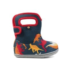 Bogs škornji Baby dinozaver rdeči