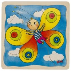 Goki Butterfly Level Puzzle 44 Teile LAST CHANCE