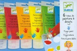Djeco finger paints in tube