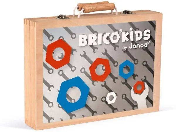 Janod  Brico'Kids škatla z orodjem