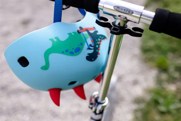 Micro M 52-56 cm Casco per bambini Dinosauro 3D