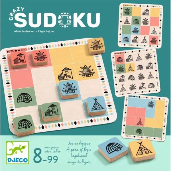 Djeco miselna igra Crazy sudoku